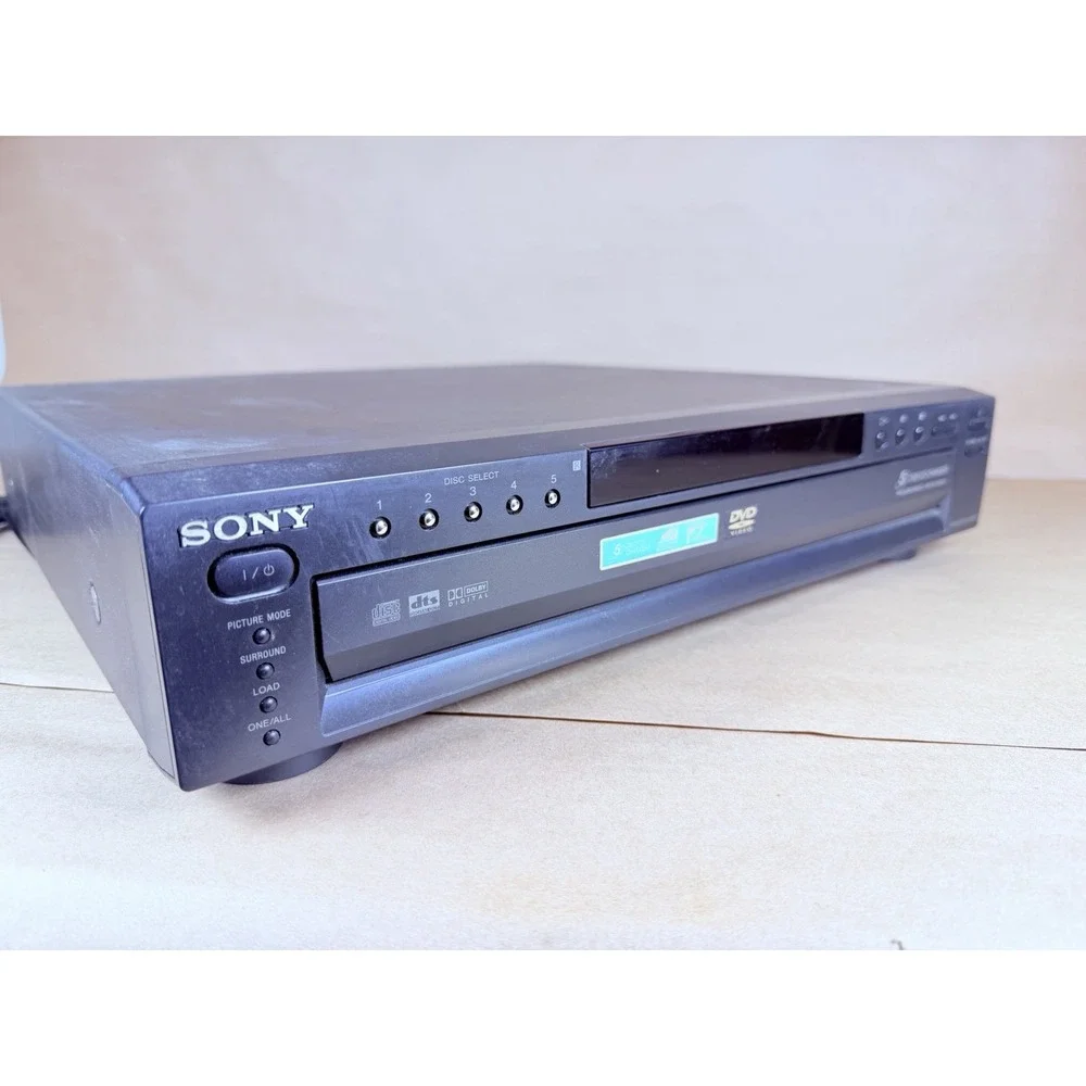 Sony DVP-NC625 5 Disc DVD CD Changer Player w/ OEM RMT-D154A Remote Tested